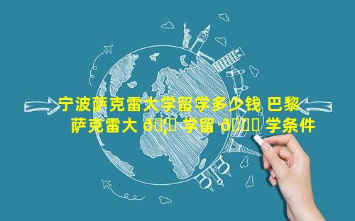 宁波萨克雷大学留学多少钱 巴黎萨克雷大 🦋 学留 🐎 学条件